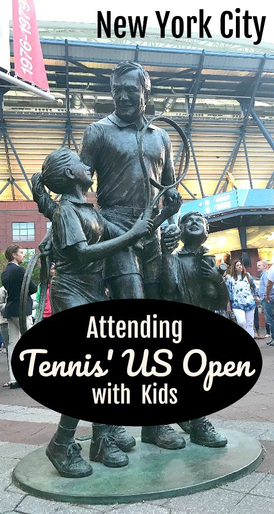 Read on for my tips for attending the US' biggest tennis tournament with kids, New York's US Open. #Tennis #newyorkwithkids