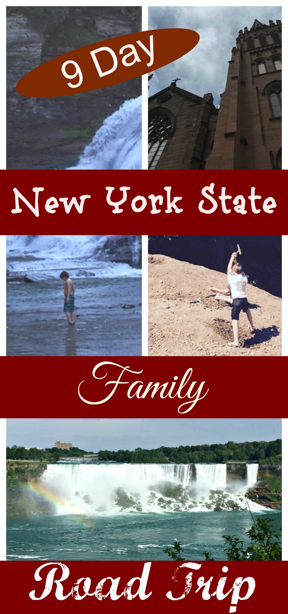 9 Day new york state family road trip