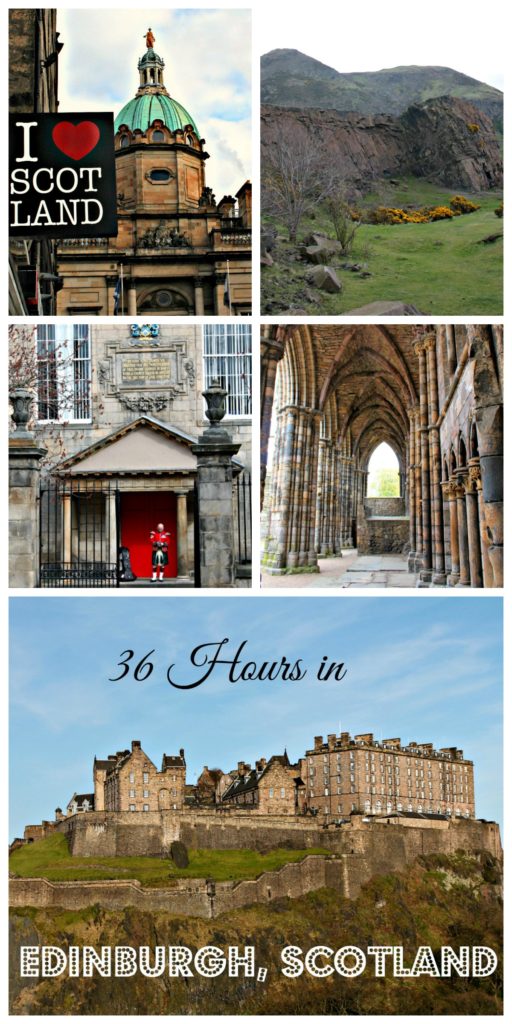 36 hours in Edinburgh, Scotland. Explore the history, royalty and natural beauty of Scotland's capital city. #Scotland #edinburgh #thingstodoinScotland