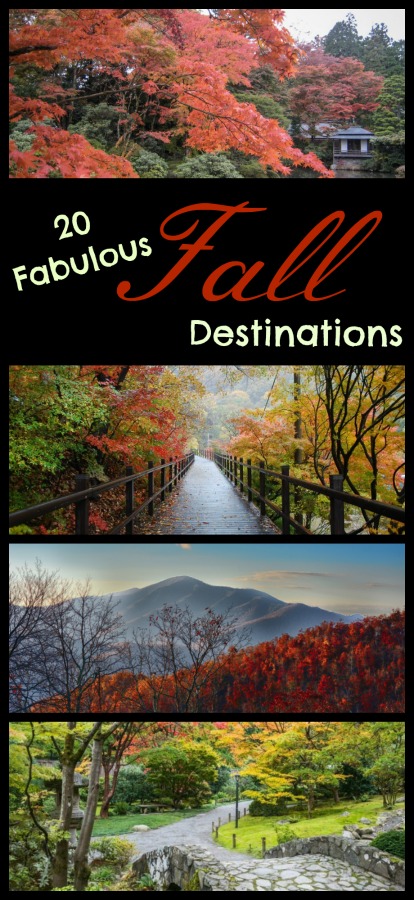 Read on for 20 of the best fall destinations in the world to make your fall travel dreams come true. #c2cgroup #autumntravels