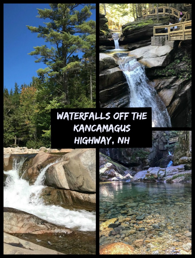 If you are visiting NH's White Mountains, you shouldn't miss the very accessible falls of the Kancamagus Highway. #NewHampshireWaterfalls #VisitNH #NHhikes