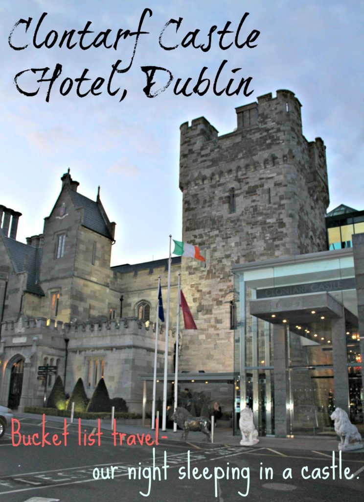 Did you know that you can sleep in a castle in Dublin. Read on for all the details. #wheretostayinDublin #TBIN #Ireland #castles