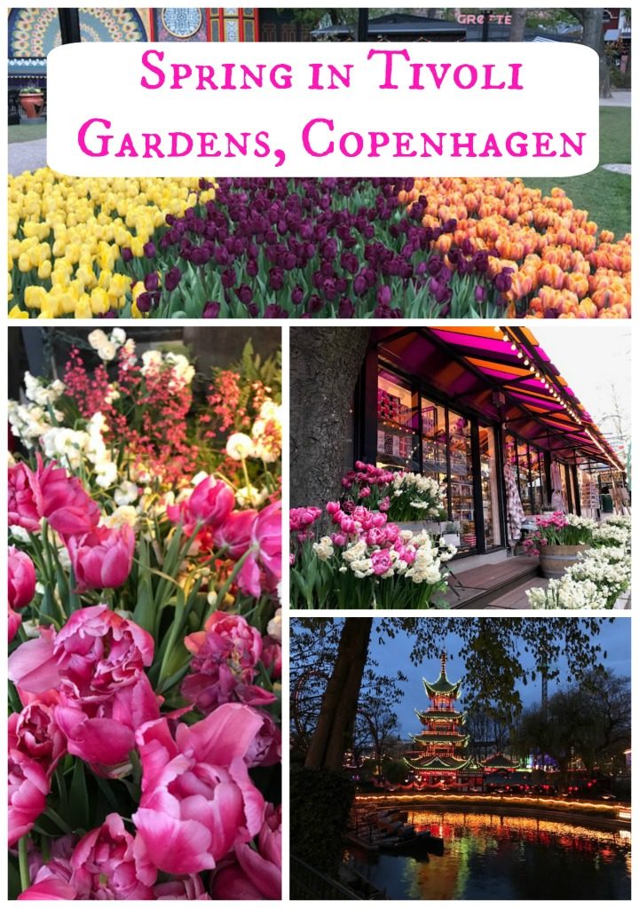 Thrilling amusement park rides in a historical garden setting. A perfect way to spend a spring day. Explore Copenhagen's Tivoli Gardens with The Daily Adventures of Me. #Denmark #Gardens #AmusementParks