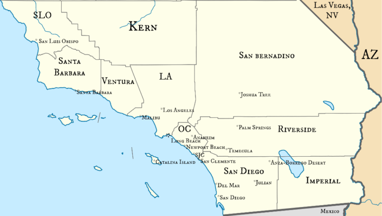 southern california tourist towns