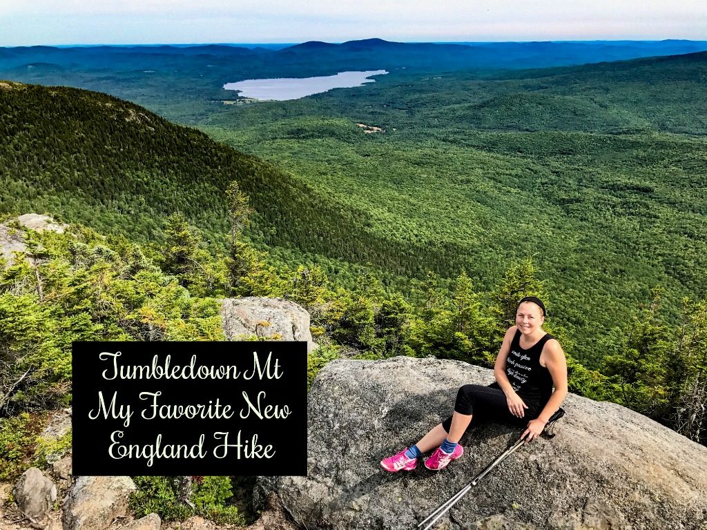 Tumbledown Mountain in Maine. One of my favorite Maine hikes to one of the prettiest views in Maine.