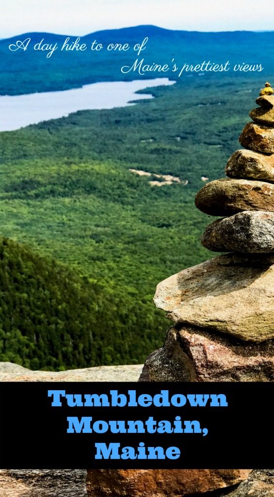 Explore one of Maine's prettiest views on a hike up Tumbledown Mountain in Maine's western mountains. You can even fish, swim and camp when you reach the top!