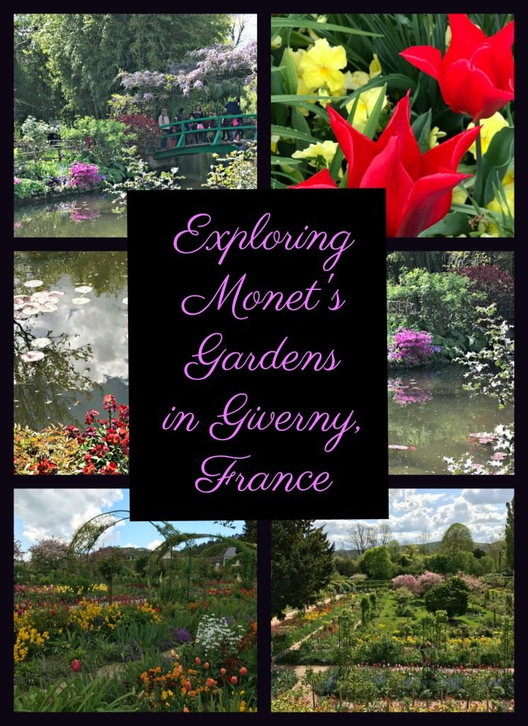 A spring visit to Monet's gardens in Giverny, France in spring is a real treat. #gardens #Monet'sGardens