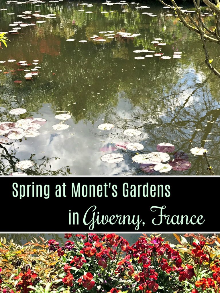 A day trip from Paris, take a bike ride through the Normandy countryside culminating in the inspiration for the Water Lilies paintings at Claude Monet's house and gardens. #ParisDayTrips #Giverny #VernonFrance #Monetshouse