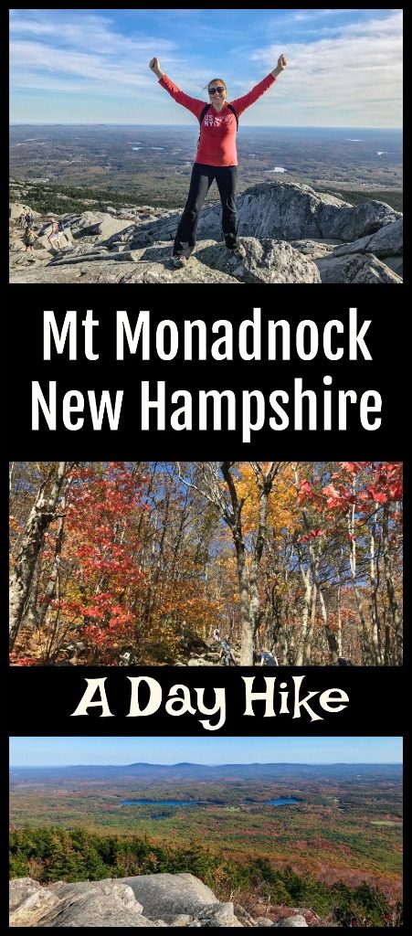 Mount Monadnock in New Hampshire is the second most climbed mountain in the world. Find out why by joining Jamie on her New England fall foliage hike in New Hampshire. #TBIN #Newhampshire #hiking
