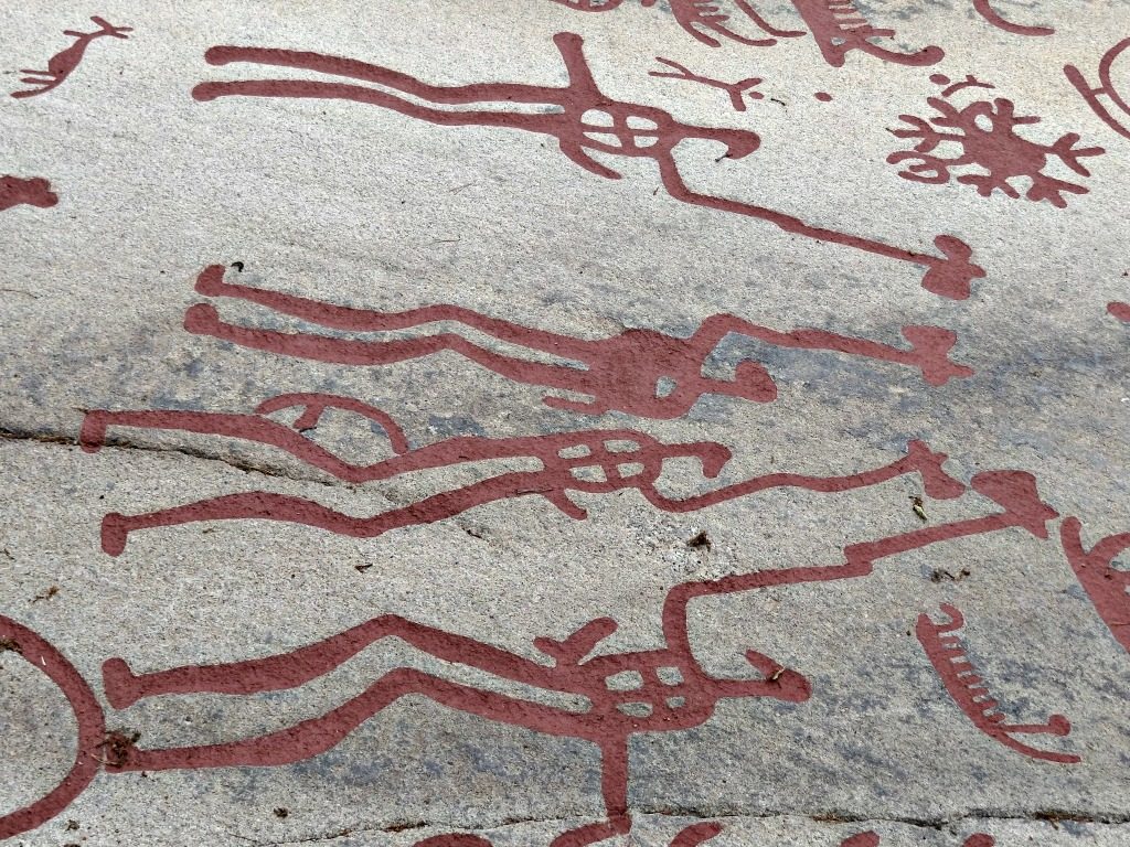 Cave Drawings in Western Sweden Pteroglyphs