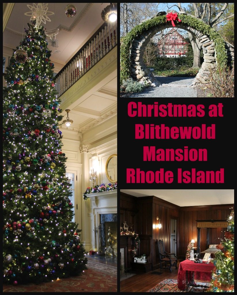 See Blithewold Mansion in Bristol, Rhode Island all decorated for the holidays or take in a Christmas tea.