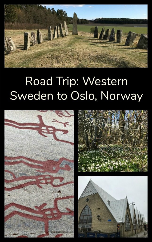Green pastures, bronze age history, mysterious monoliths, medieval towns. Time for a road trip through Western Sweden to Oslo, Norway. #TBIN #travelEurope #travel