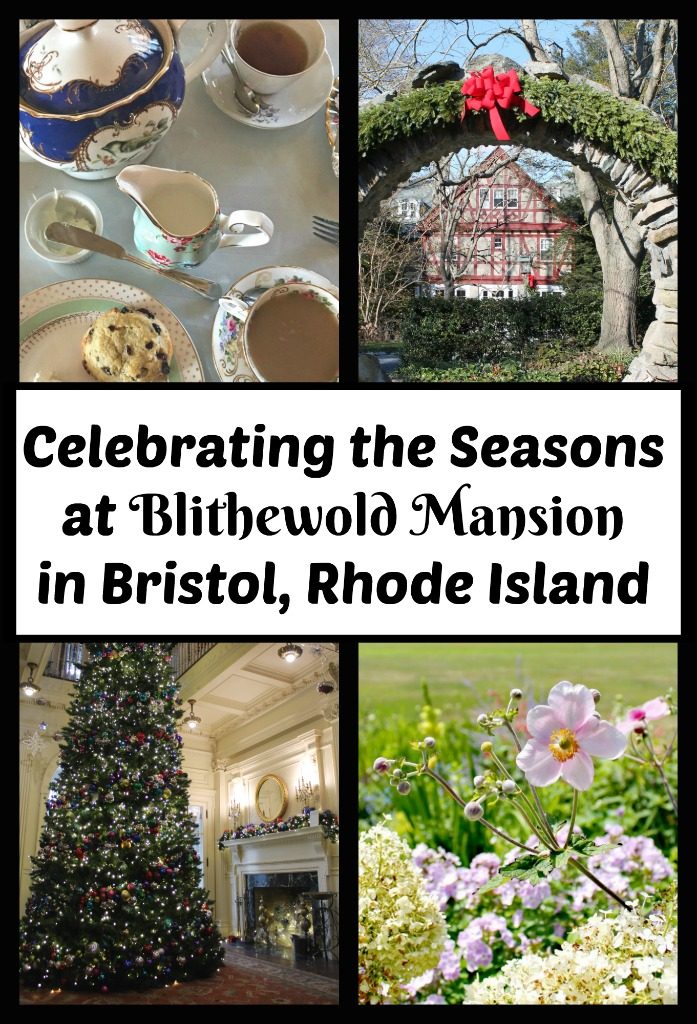 Blithewold Mansion in Bristol, Rhode Island is a perfect place to get in mood for the holidays or spring. Read on for photos to inspire you.