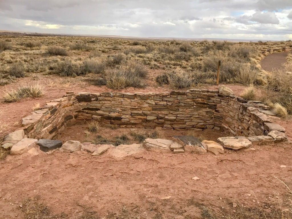 Indian ruins in Arizona, US.