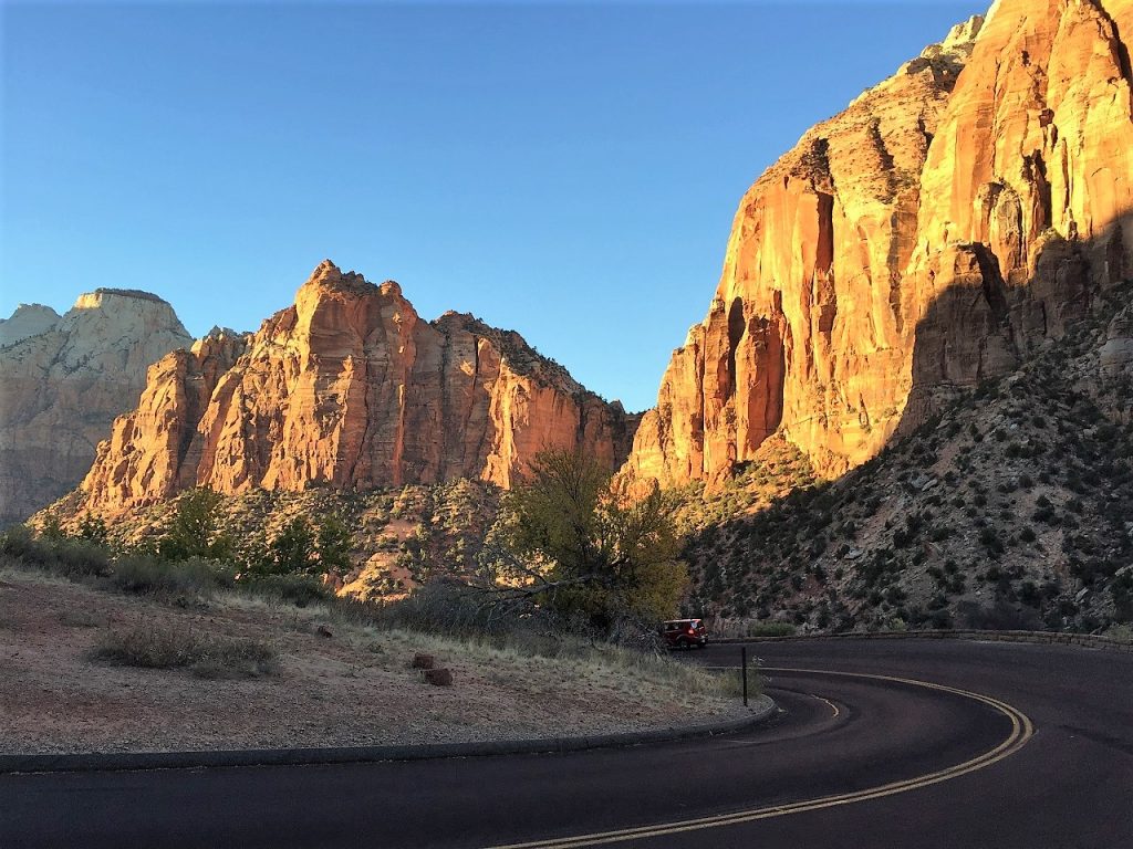Zion National Park in fall