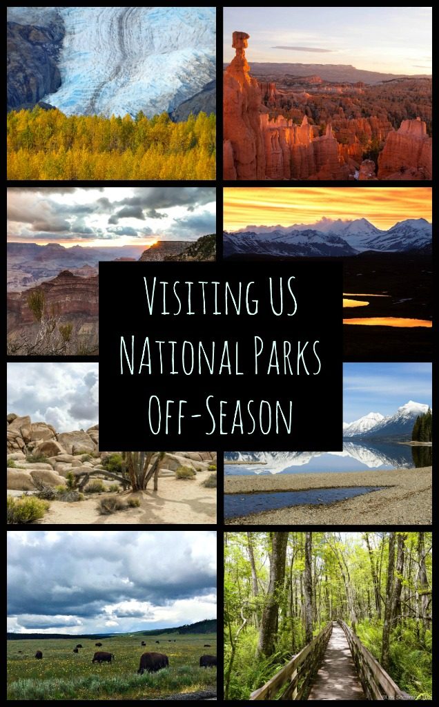 Whether striking deserts, evergreen forests set on dramatic cliffs over the ocean or harsh hills, some of the best vacations are explorations of nature and some of the best national parks in the world are in the United States. Explore the best of US' National Parks off season. #USTravel #springinnationalparks #wintertravels #fallinnature