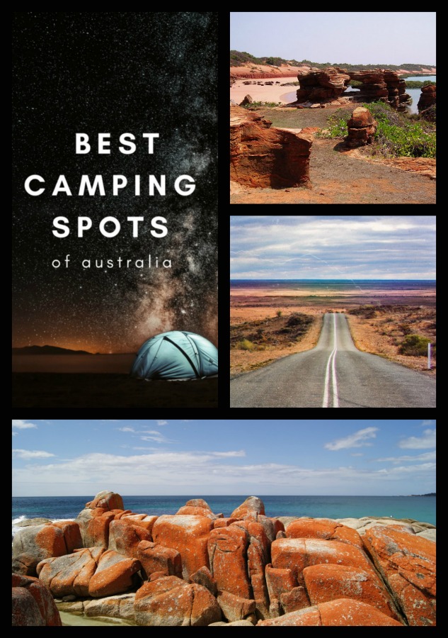 Get out and really explore the wide open land of Australia by camping. Read on for the best spots. #Australia #camping