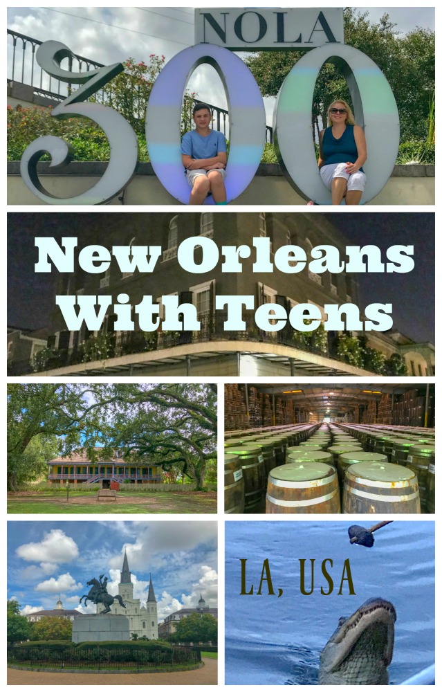 Want to plan a safe visit to New Orleans with your teens? Read on to make your ideal New Orleans Itinerary. #NewOrleansLA #Louisiana #travelwithteens