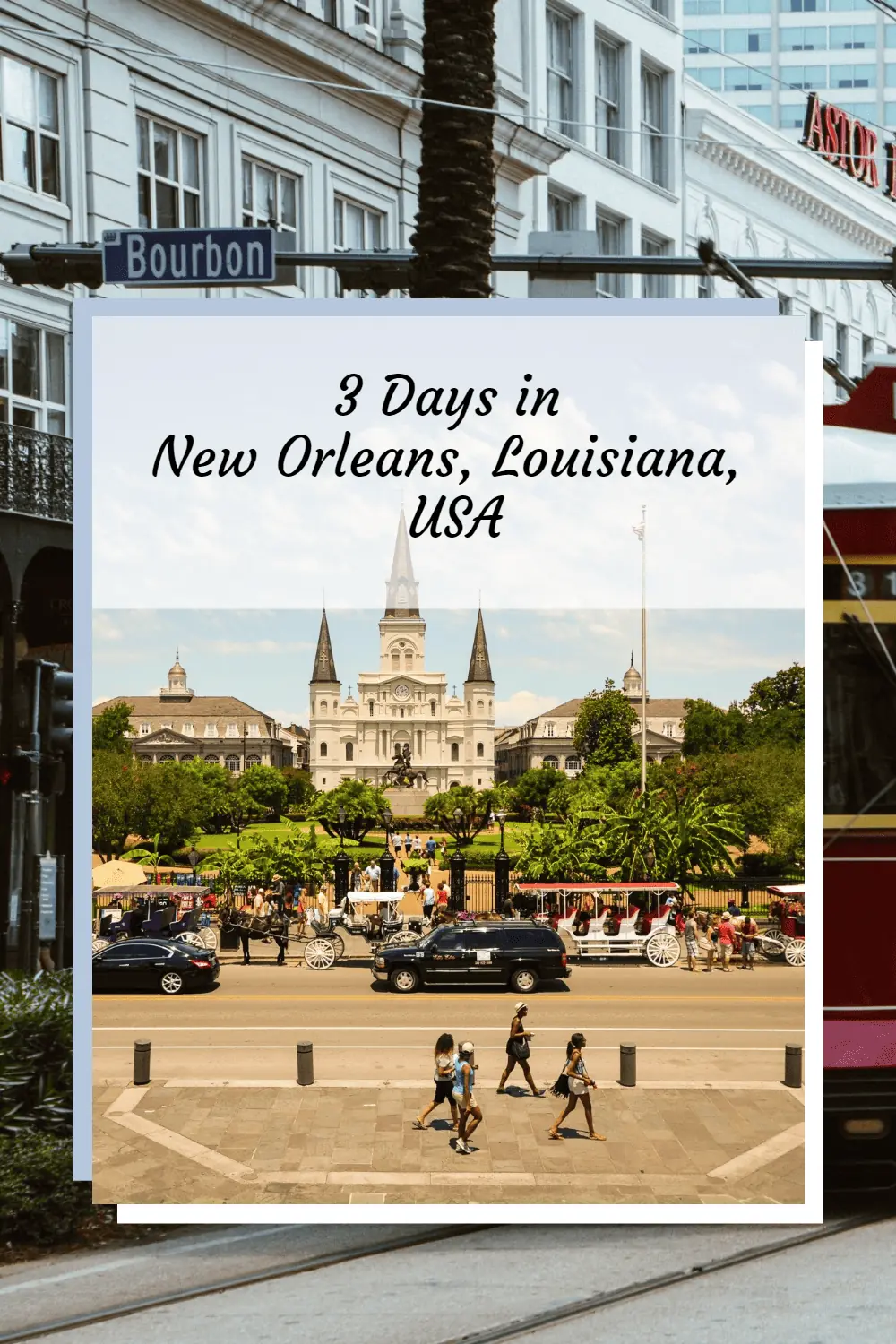 Hit all the essential spots in New Orleans with my 3-Day itinerary guide. I have visited this city multiple times over the years and it is one of my favorites! #NewOrleanstravel #USTravel