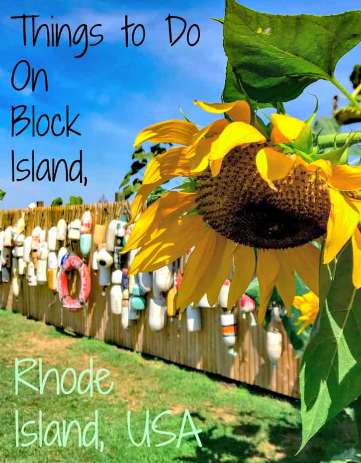 Located just off the coast of mainland Rhode Island, Block Island is the perfect place to spend a day exploring cliffs, beaches and lighthouses and enjoying a sweet New England town. #BlockIsland #RhodeIsland #NewEngland