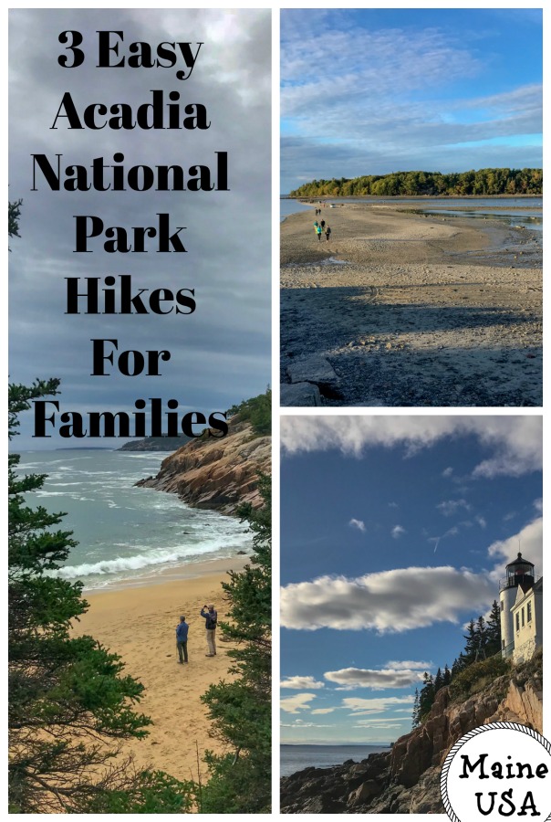 Read on for a Acadia family itinerary, including a easy, family hikes in Acadia National Park, Maine. #familytravel #mainehikes #familyhikinginMaine
