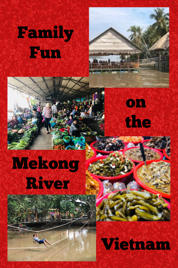 Vietnam is the perfect place to visit for a fun family adventures. Read on to find out all best family activities to enjoy on the Mekong River. #AsiaTravels #Vietnam #familytravel