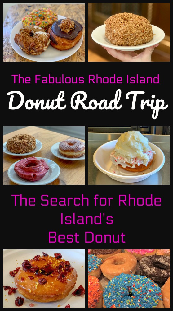Join me on a Rhode Island Donut Road Trip. See the state and find the best donuts! #donuts #VisitRhodeIsland #RI #USRoadTrip