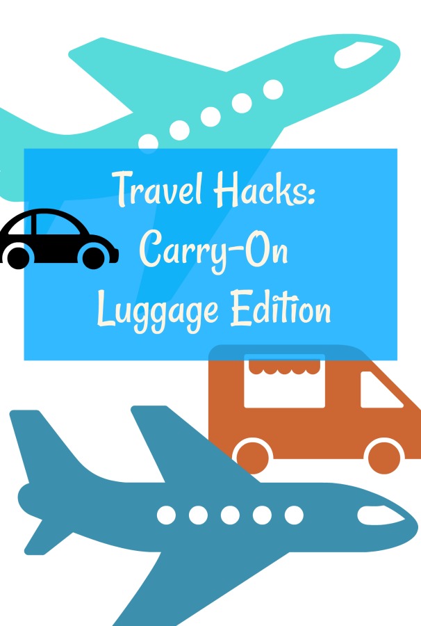 Make your life easier by using only carry-on luggage on your next trip. Read on for my travel hacks that helped me travel through Europe for 2 weeks with one small piece of luggage. #travelhacks #travelgear #traveltips