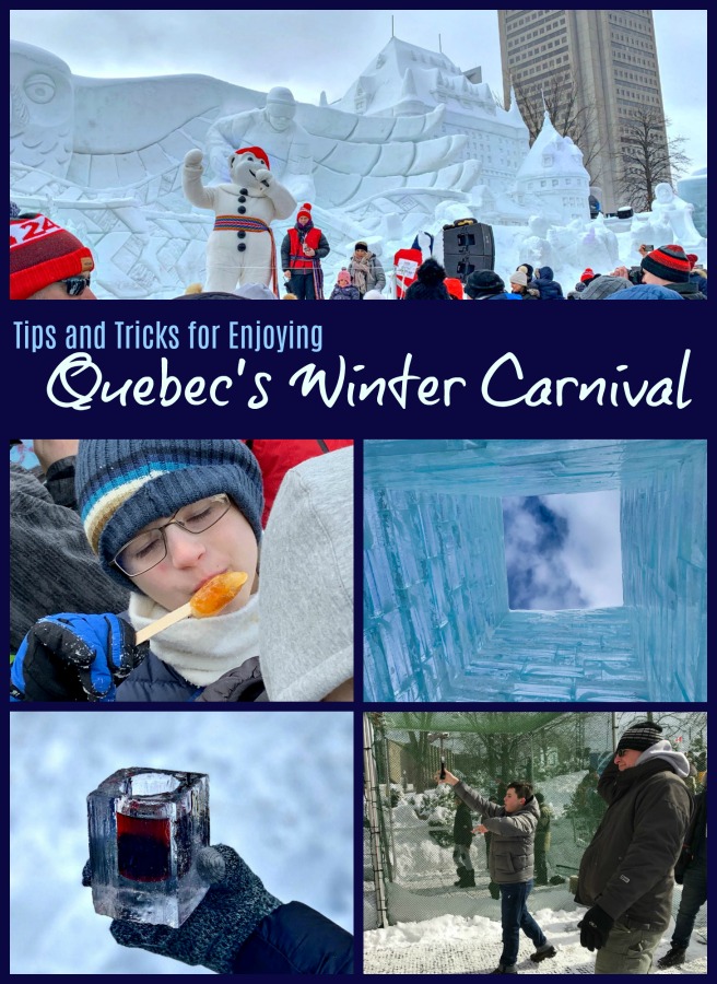 Winter is the perfect time to explore the French-Canadian city of Quebec. Read on for details about their Winter Carnival and the best things to do in Quebec in winter. #thingstodoinQuebec #wintertrips #familytravels