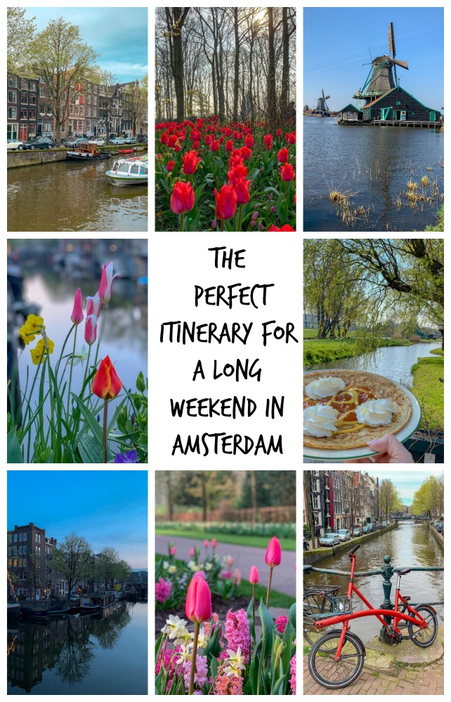 Amsterdam is small enough to explore in 4 days, while having enough to keep you busy for weeks. Explore Amsterdam and its surrounding in a long weekend with me. #thingstodointheNetherlands @iAmsterdam #AmsterdamItinerary