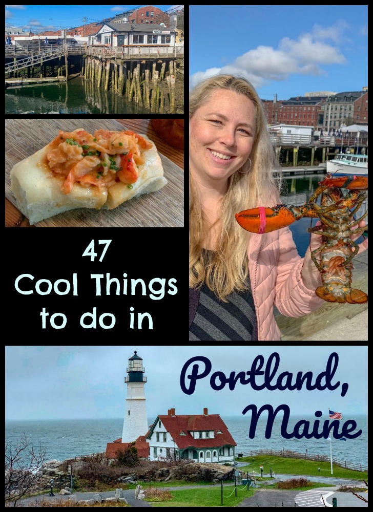Whether you are spending a week or a weekend in Portland, Maine, enjoy this list of things to do in Portland, Maine that will keep you busy, full and happy! #wits19 #VisitPortlandME @VisitPortland #NewEngland #c2cgroup #TBIN