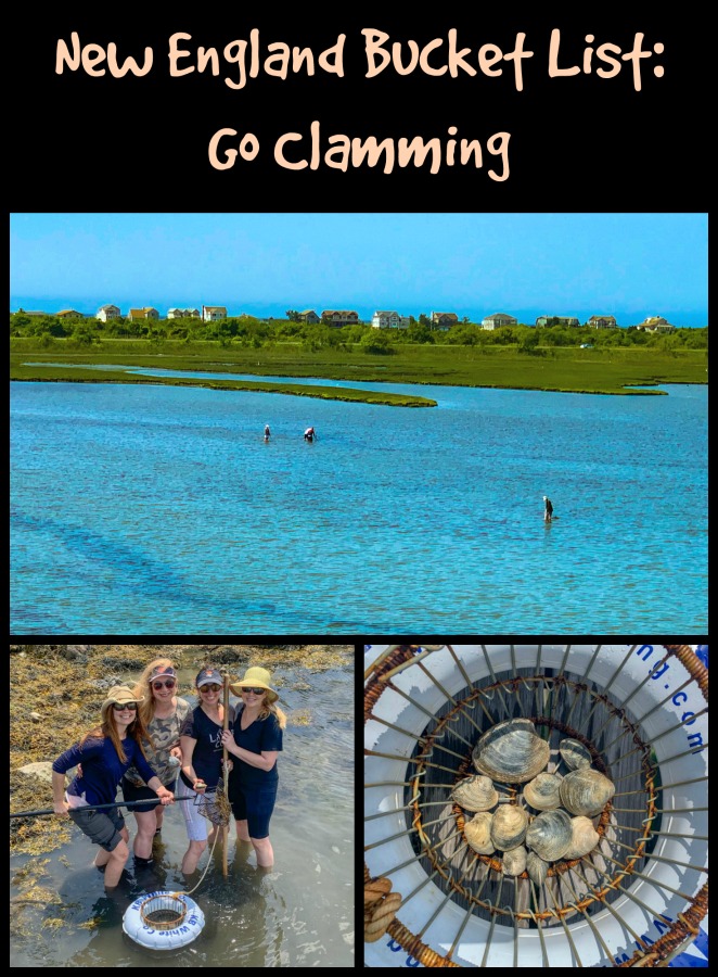 As part of my #NewEnglandbucketlist series, join me as I learn to clam in the shallow waters of Narragansett, Rhode Island, then turn my catch into classic Rhode Island stuffed clams, stuffies. #NewEngland #thingstodoinNewEngland #clams #recipe #clamrecipe