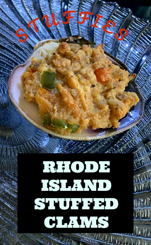 Stuffed local clams, quahogs, are at the heart of this classic Rhode Island dish. Read on to find out how to catch quahogs and turn them into delicious stuffies! #NewEnglandrecipes #stuffedclams #clams