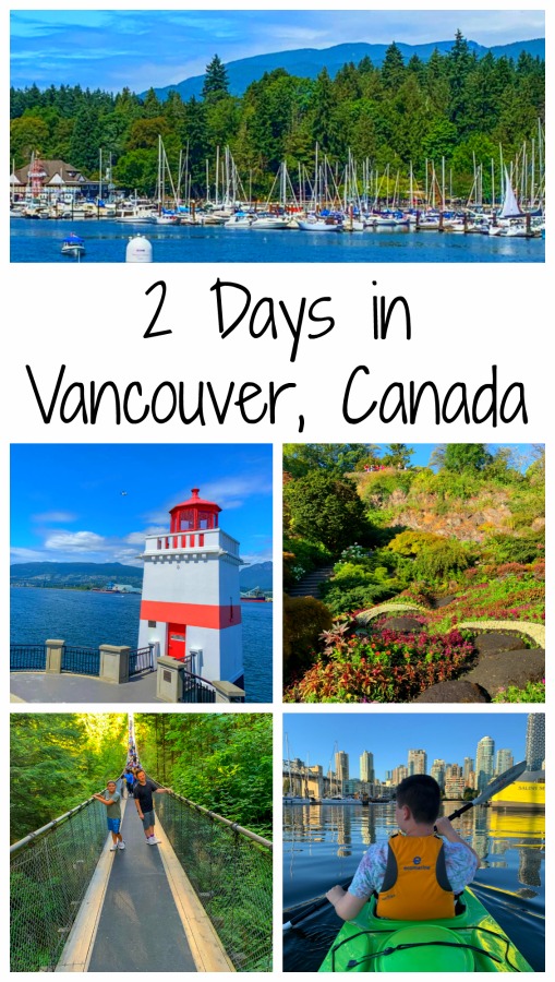 Vancouver is a city nestled between the ocean and the mountains, with plenty of ways to keep anyone happy. Read on for my two-day itinerary for Vancouver, Canada. #VisitBC #thingstodoinVancouver #48hoursin #Vancouver #TBIN #themidlifeperspective