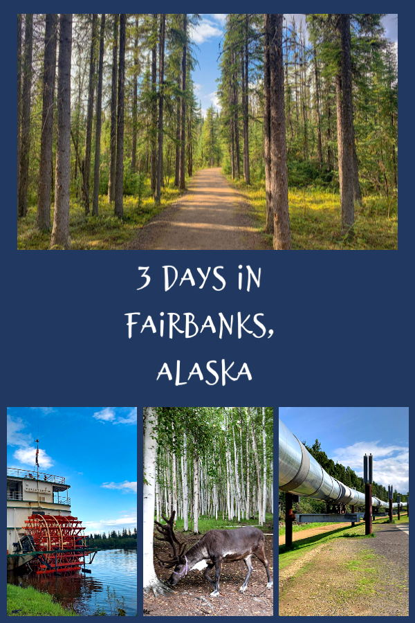 A visit to Fairbanks can be the perfect introduction to Alaska. In Fairbanks, you can learn all about what makes Alaska special. Read on for fun things to do in Fairbanks, including gold mining, riverboats, the Alaskan pipeline and learning about native people. #Alaska #thingstodoinAlaska #TBIN #themidlifeperspective