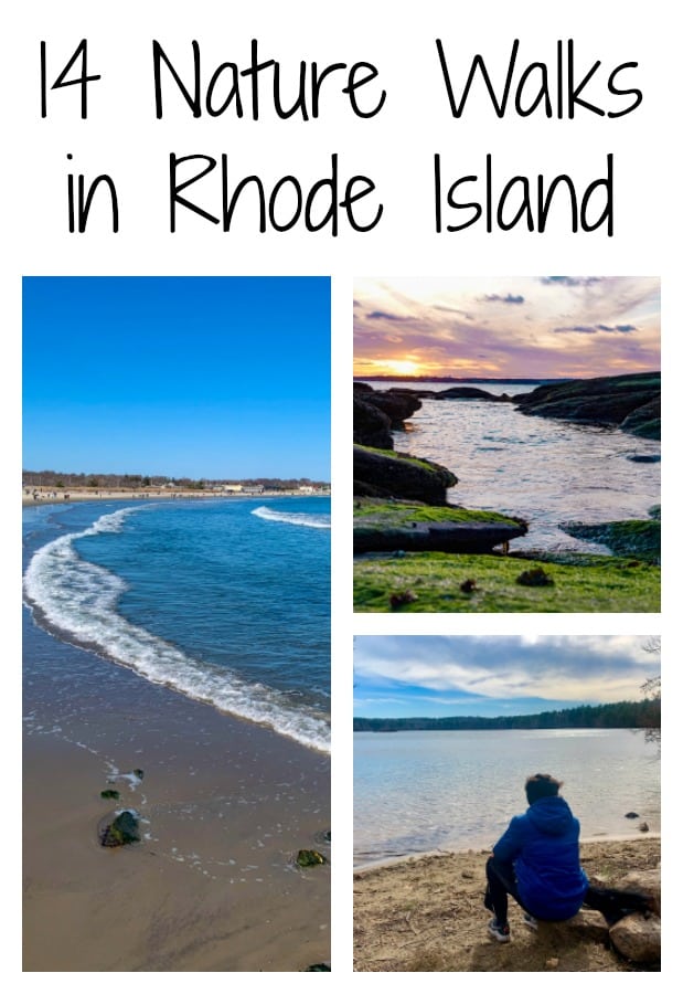 Enjoy the time you get outside with these nature walks and easy hikes in Rhode Island, USA. #beaches #walks #RhodeIsland #USA