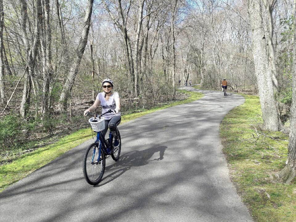 Bike trails in Rhode Island