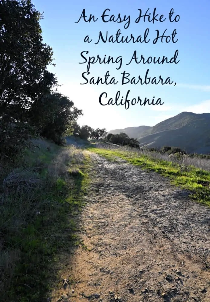 Looking for an easy evening getaway from Santa Barbara or a day trip? Take a hike up Gaviota Mountain and bathe in the natural hot springs. #hotsprings #Santabarbara #hiking #California