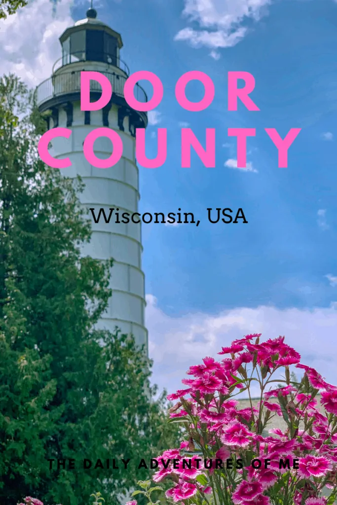 Looking for the best ways to spend a weekend in the sweetest spot in the midwest. Read on for things to do in Door County, WI. #midwesttravels #wisconsin #USA #midwest