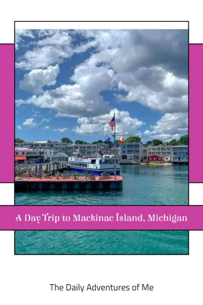 Explore the darling island of Mackinaw in the UP of Michigan- its colonial streets, forts, hiking trails and famous fudge. #MichiganUSA #PureMichigan #MidwestUS
