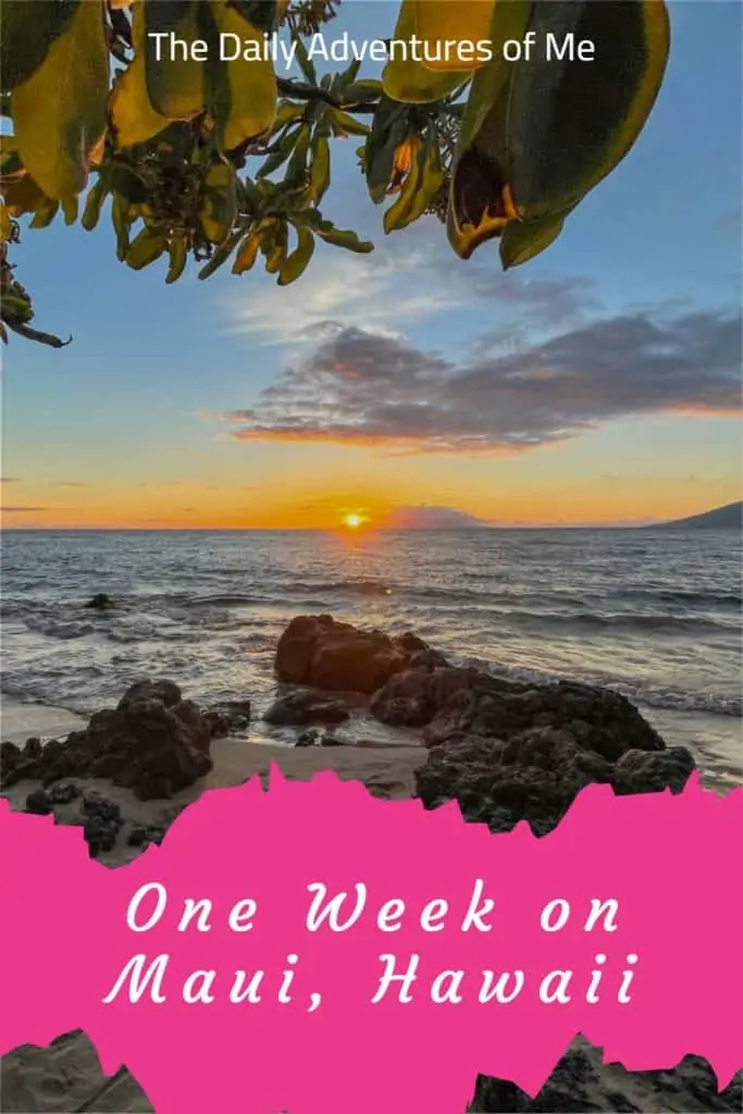 Planning a week's visit to Maui? Read on for my family's one week Hawaii itinerary and explore the possible activities and sights on Maui. #USTravel #Hawaii #visitMaui