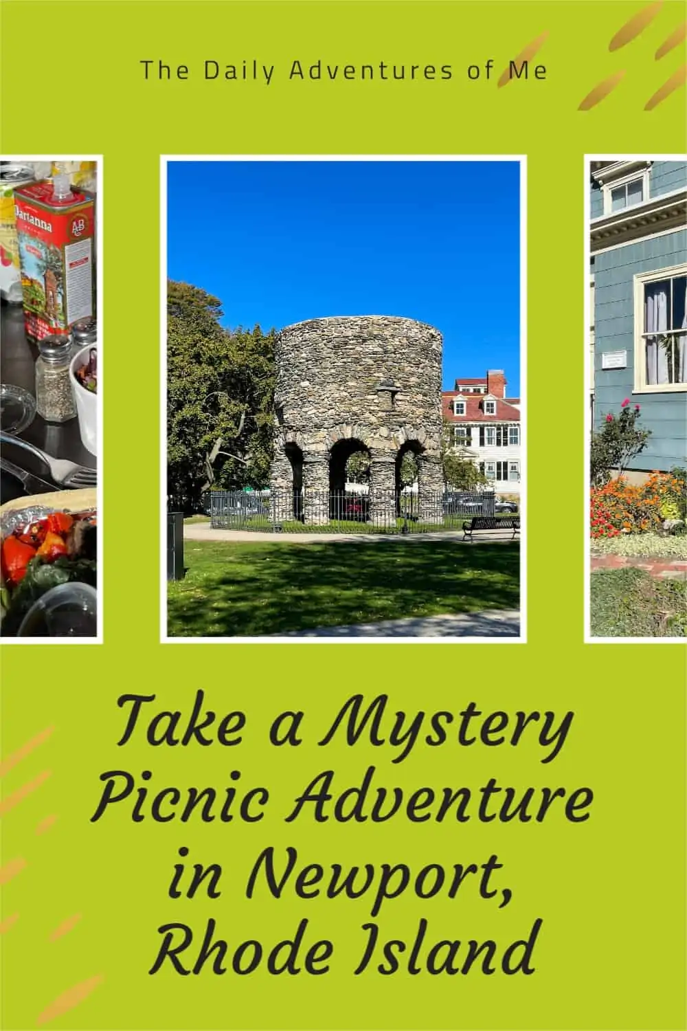 Are you looking for a fun day outing in Newport, Rhode Island that will also help you learn about the area? Read on for my experience with an AmazingCo Mystery Picnic. #thingstodoinNewportRI #thingstodoinNewEngland #mysterypicnic