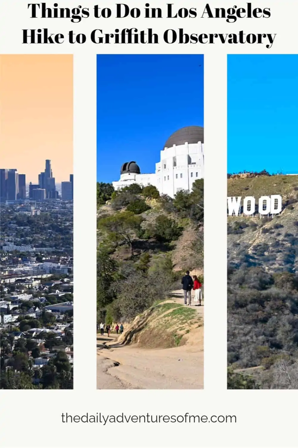 Looking for a great way to spend the day in Los Angeles? Consider communing with nature with a hike up to Griffith Observatory then enjoying the free museum.#thingstodoinLA #CaliforniaHikes #GriffithPark