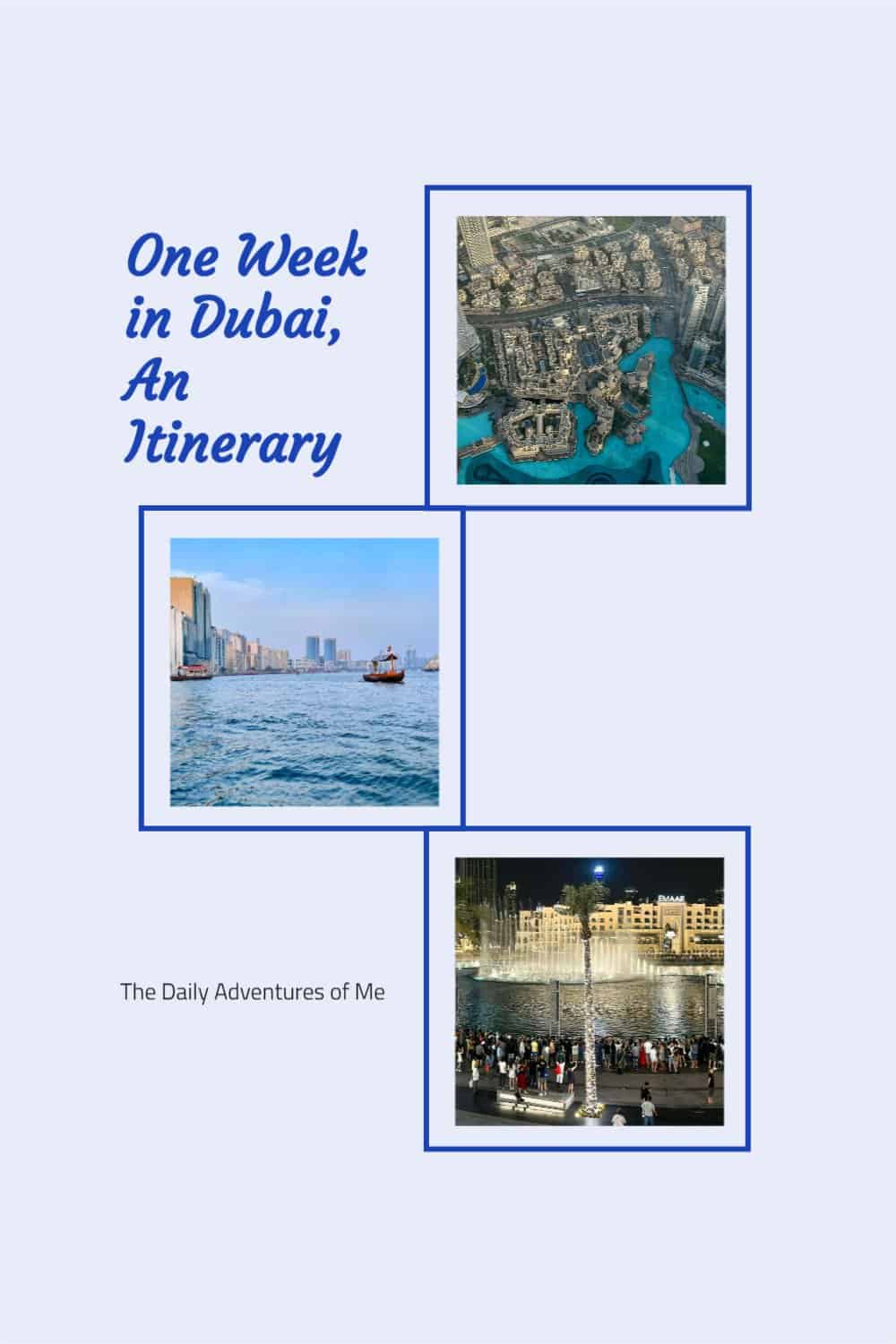 5 Days In Dubai, United Arab Emirates - The Daily Adventures Of Me