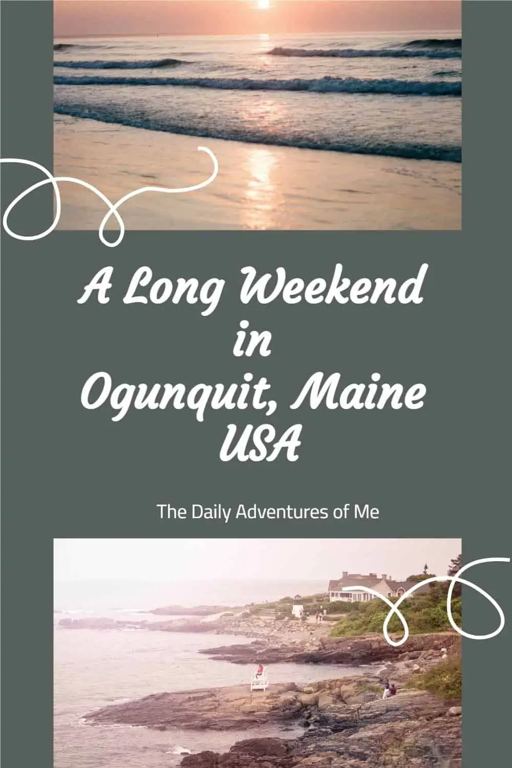 Are you looking for a getaway from Boston? Consider a weekend in the laidback town of Ogunquit, Maine. #Bostonroadtrip @VisitMaine #bostongetaway