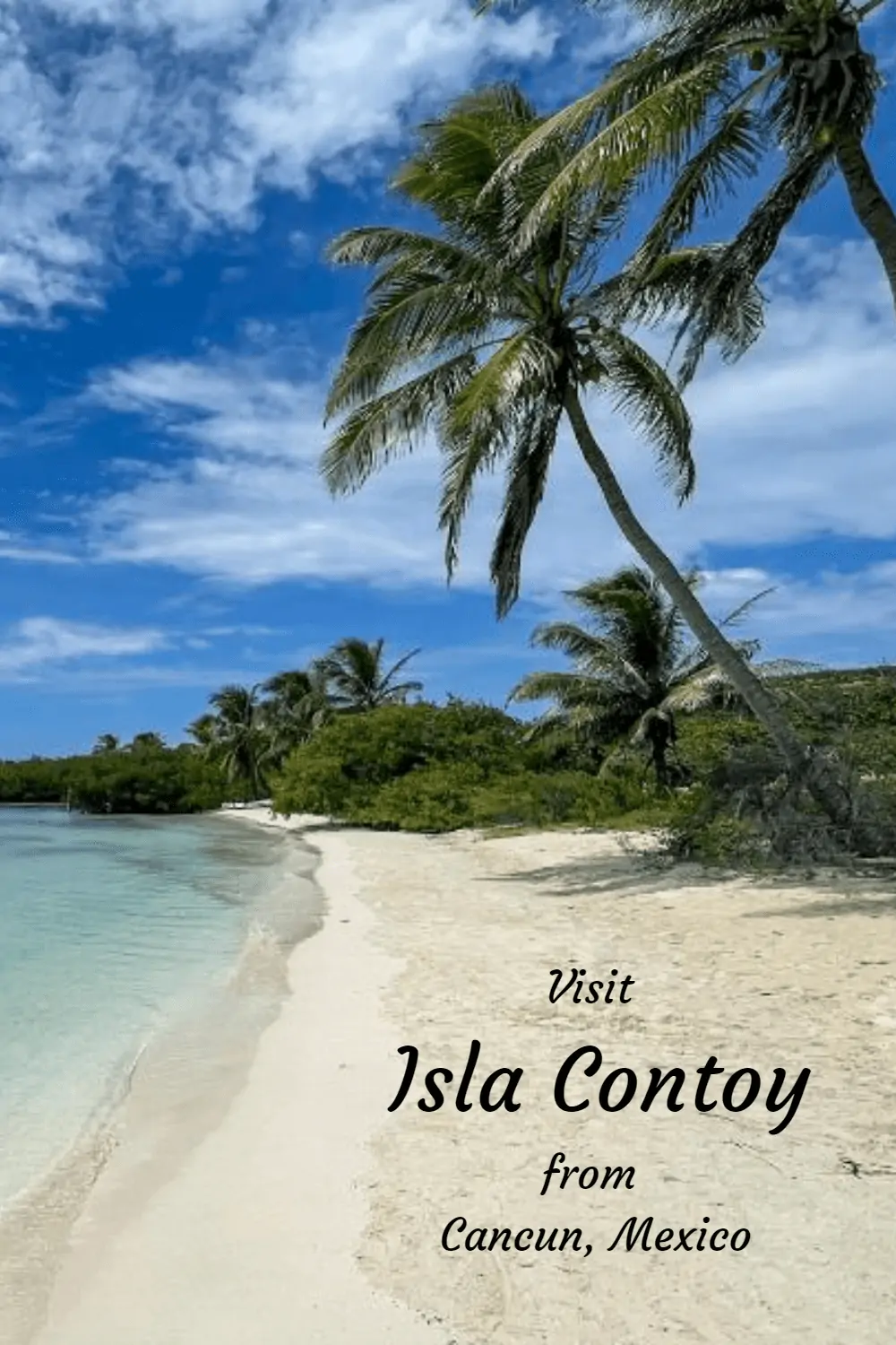 Take a day trip to Isla Contoy just 50 miles from Cancun, Mexico.