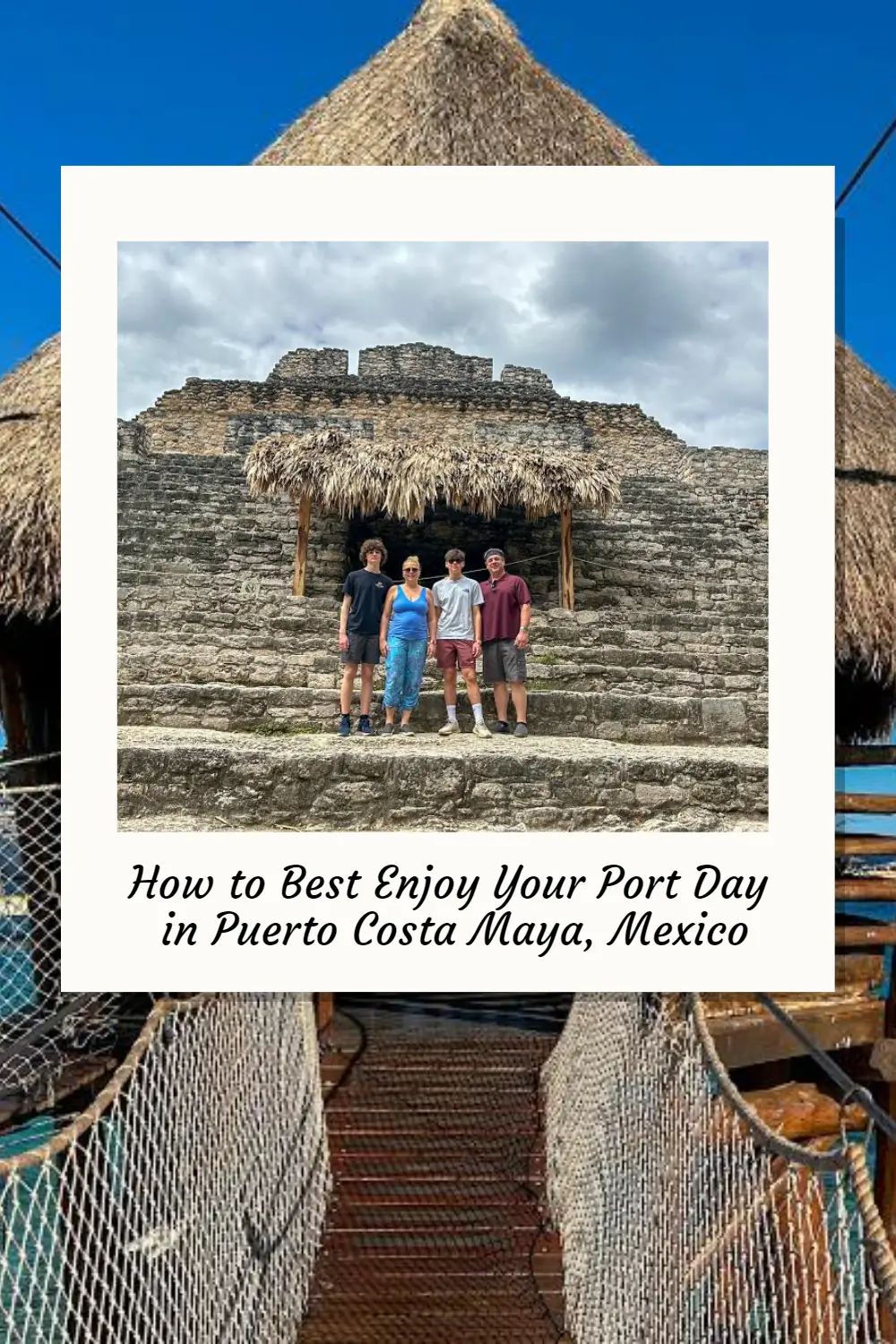 From exploring the engineered cruise town to visiting the unique aviary, the stunning Mayan ruins of Chaccoben to relaxing at the local beach club, Tropicante - get the ultimate guide to making the most of your day in Costa Maya.