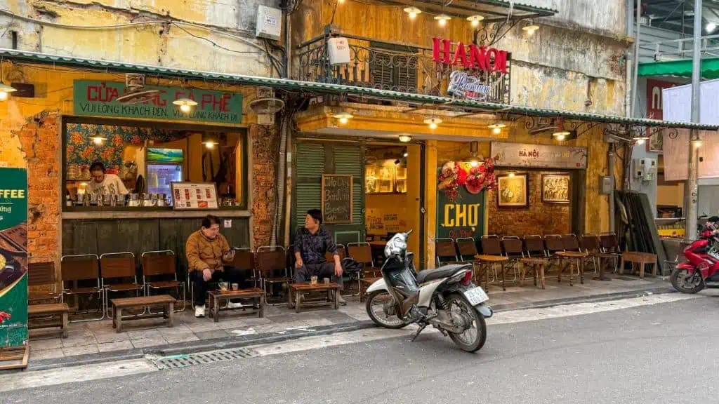 coffee in Hanoi