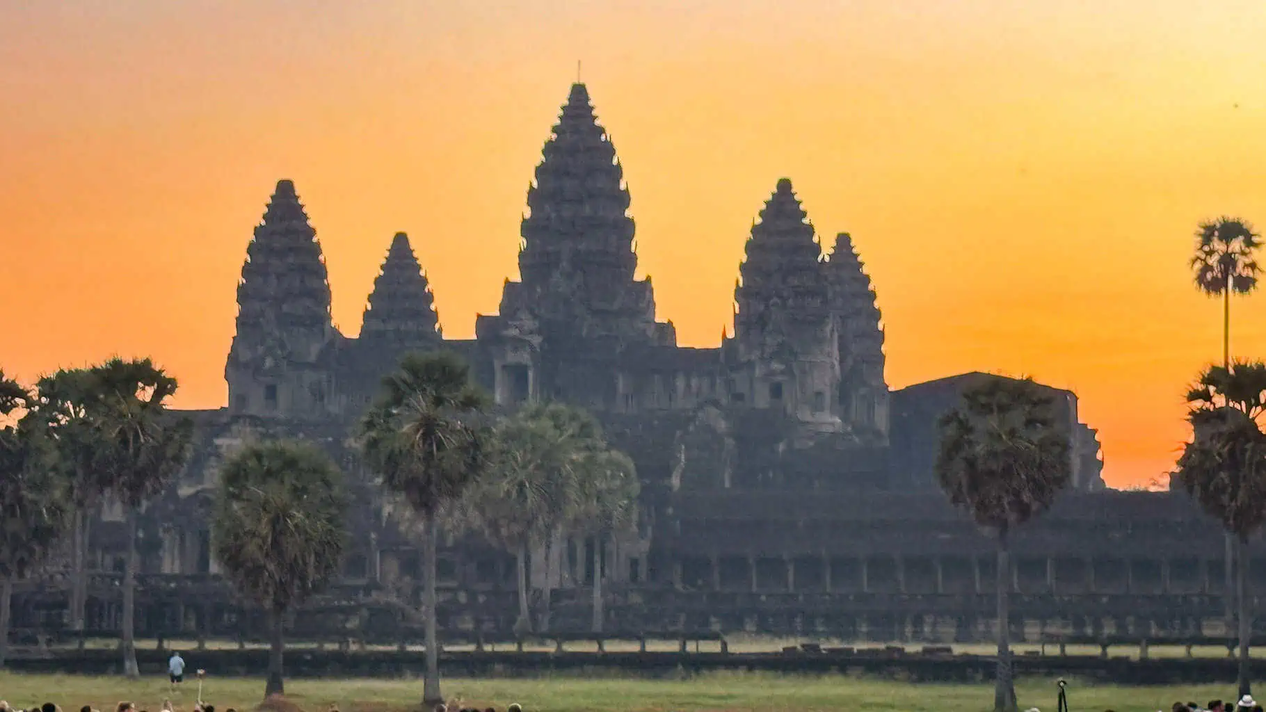 sunrise at Angkor Wat
