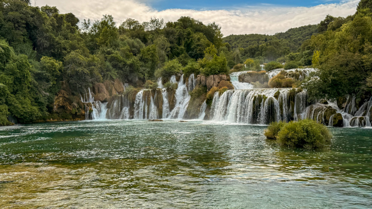 Waterfalls near Split Croatia